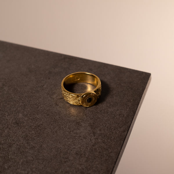 GOLD ETERNAL ECLIPSE RING